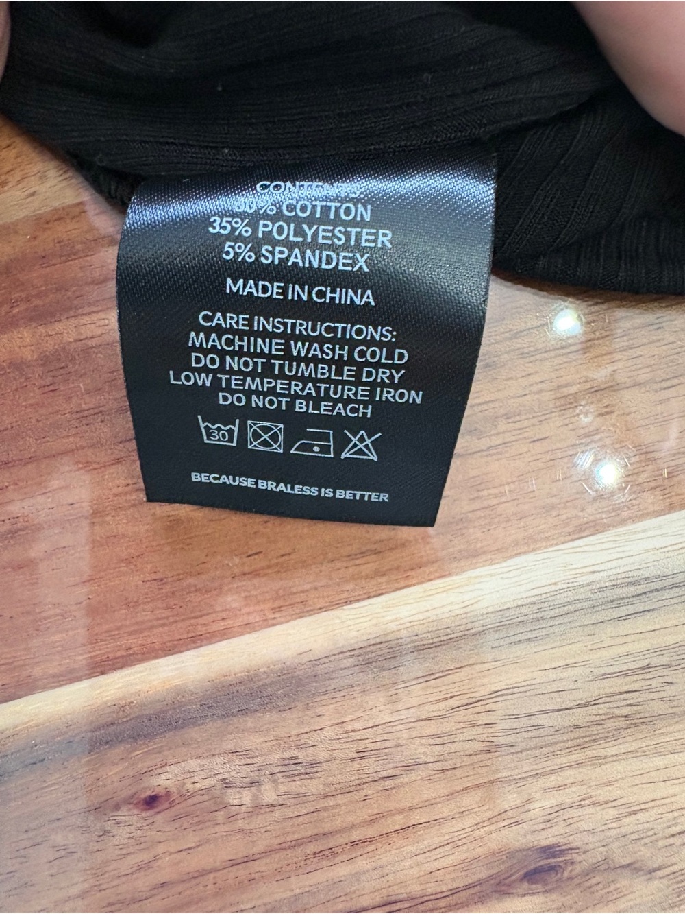 NWT Klassy Network Black Ribbed Racerback Tank Removable Cups XS Athleisure - Picture 6 of 9